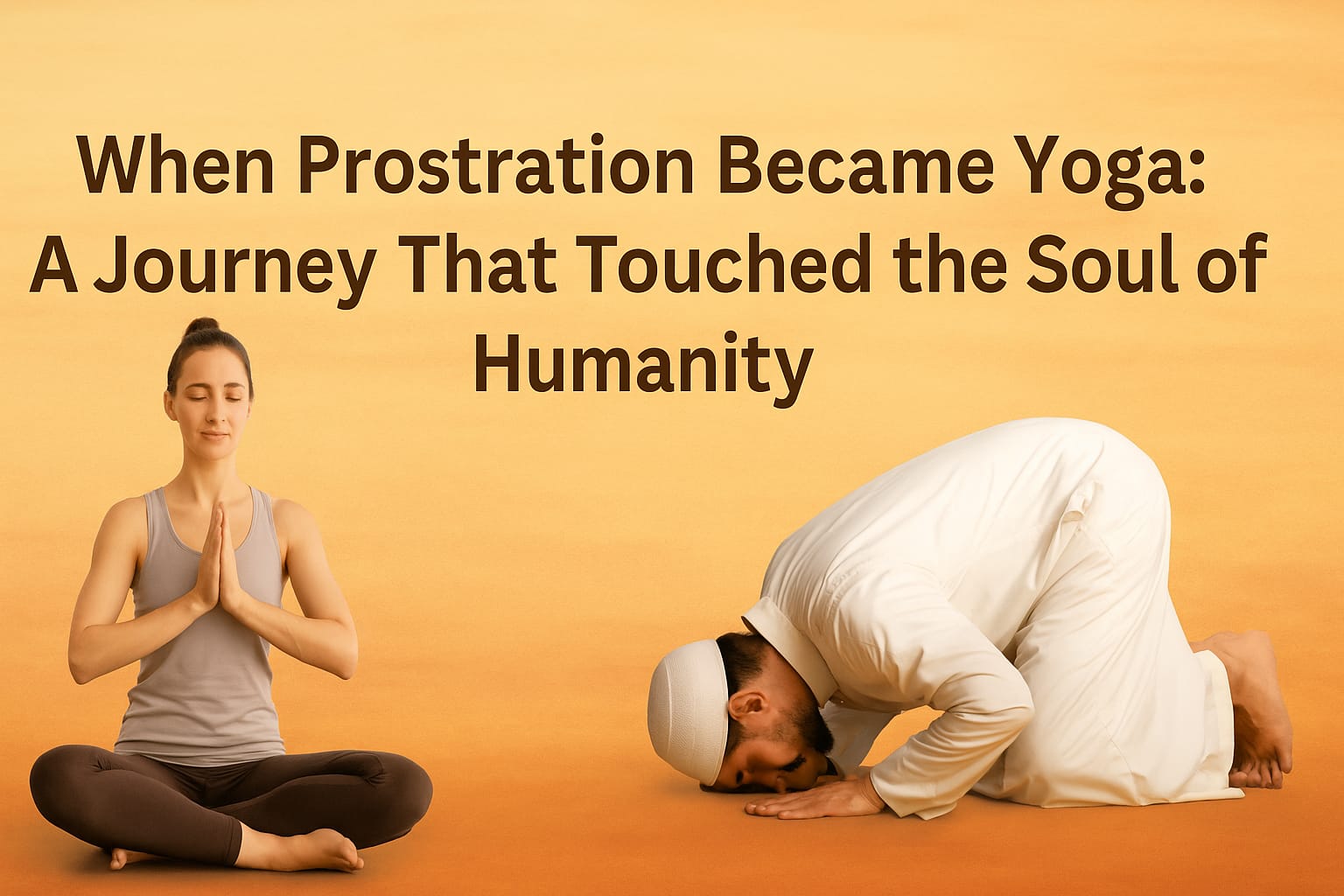 “Salah and Yoga: Two Paths, One Destination – Peace, Healing & Divine Elevation”