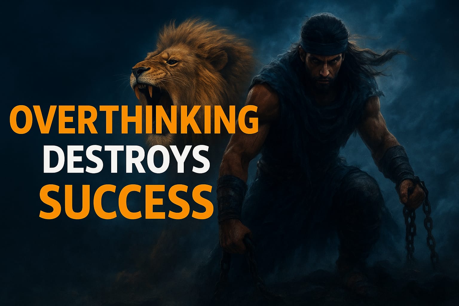 HOW OVERTHINKING DESTROYS SUCCESS.