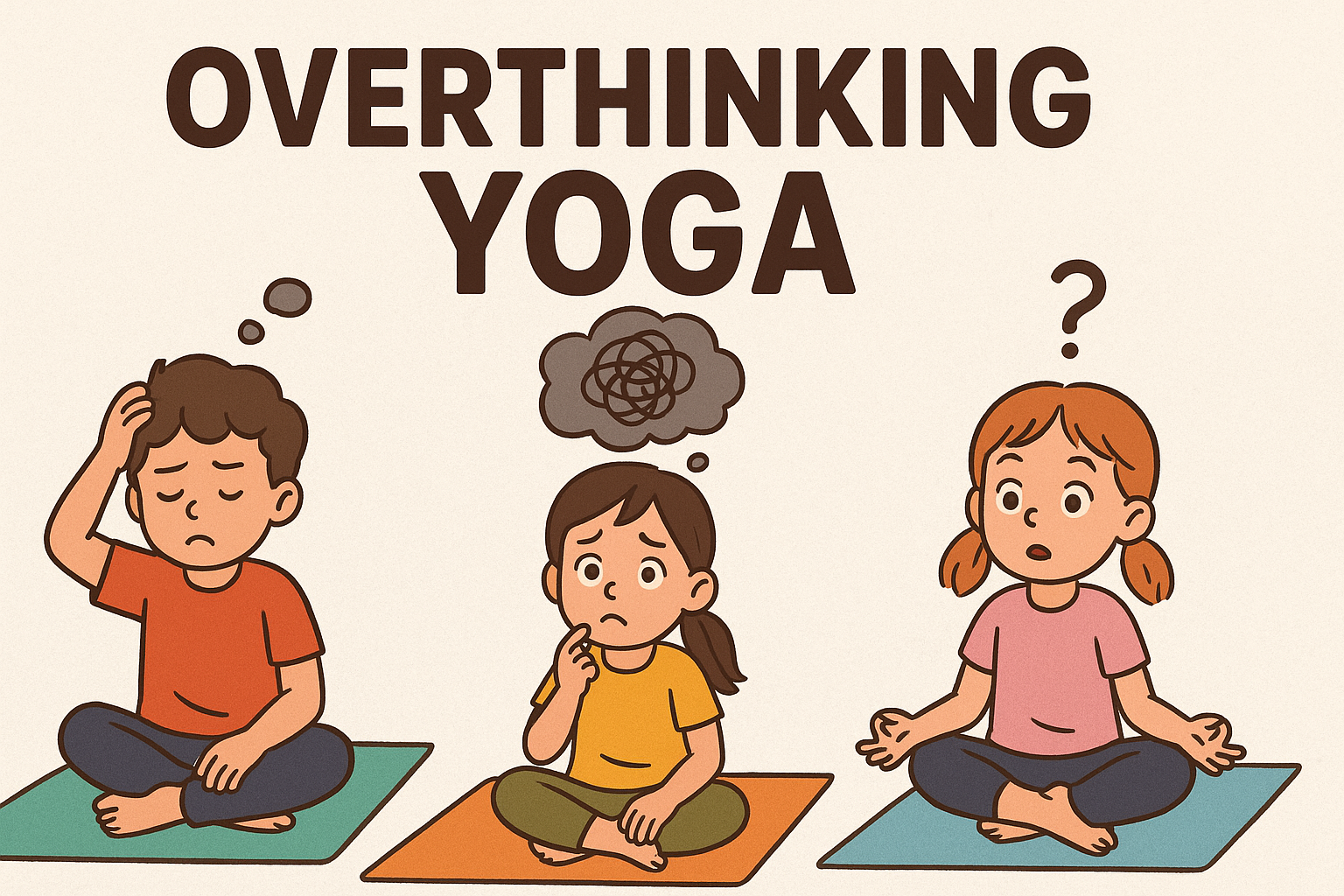 Yoga for Overthinking.Kids Motivation