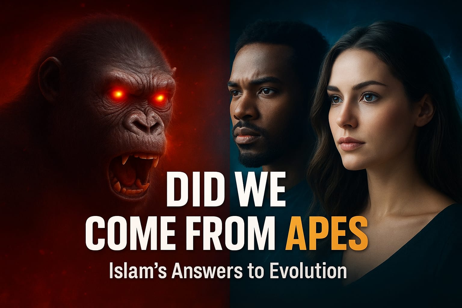 “We Did NOT Come From Apes: The Truth That Shakes Modern Science — Islam’s Final Answer”