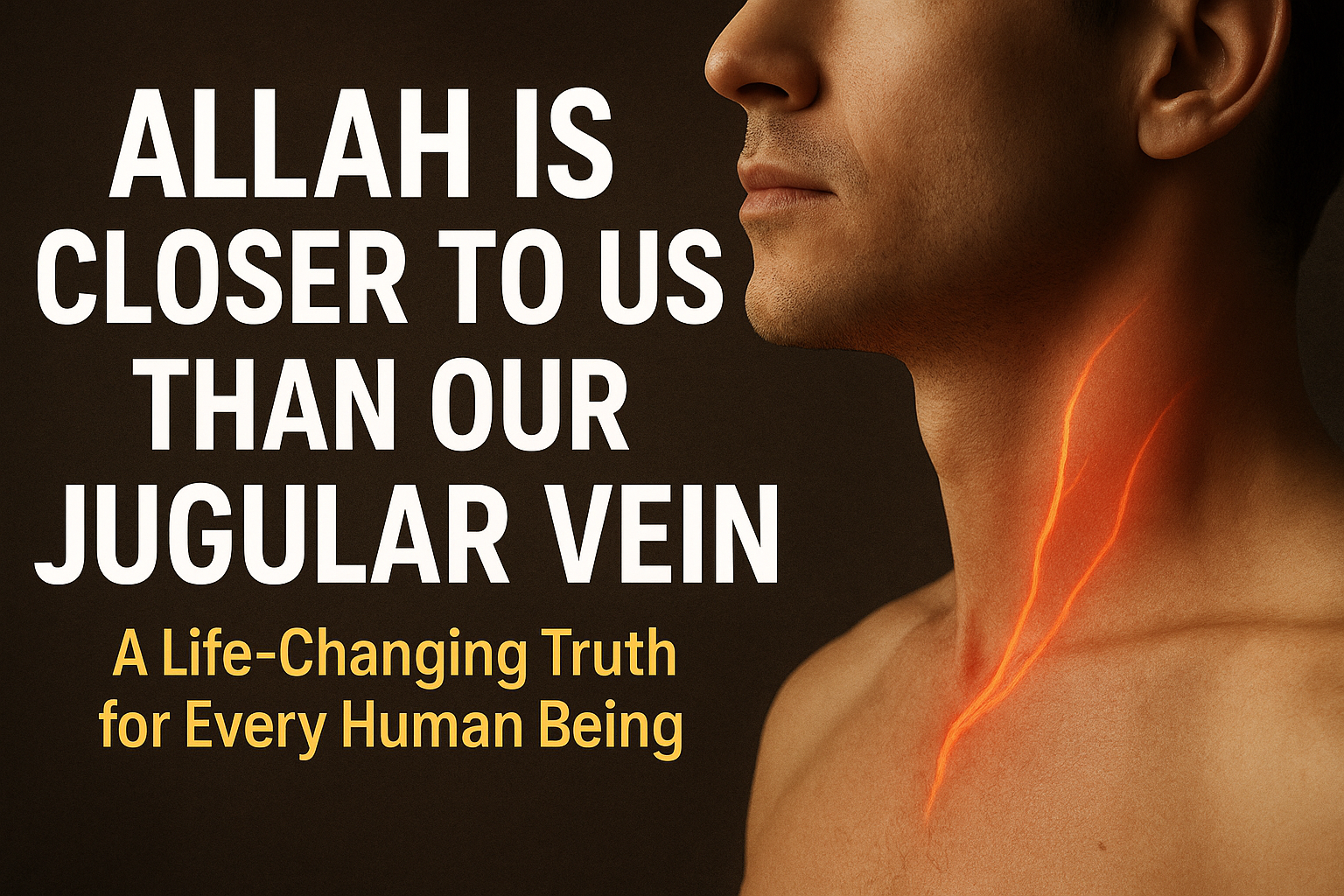 The Truth That Will Change Every Human Life: Allah Is Closer to You Than Your Own Jugular Vein”