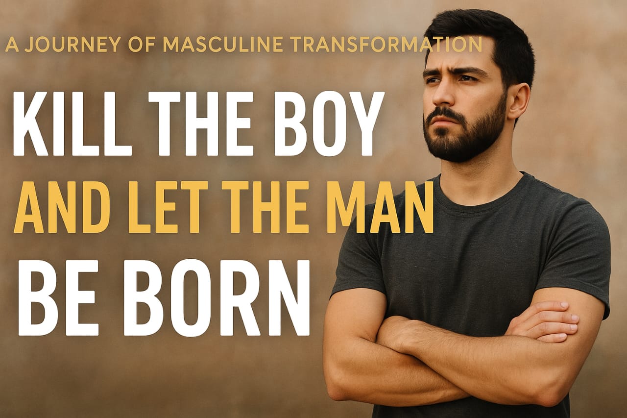 “Kill the Boy and Let the Man Be Born | Masculine Transformation Through Faith, Mind, and Power”