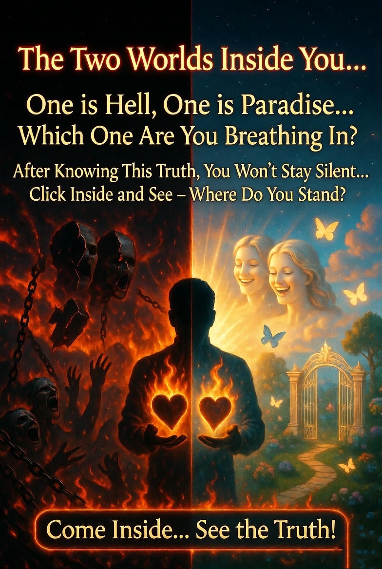 “The Two Worlds Inside You: Are You Living in Hell or Paradise?”