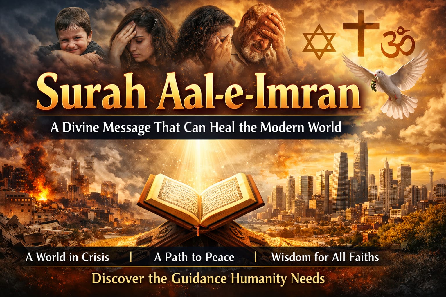 “Surah Aal-e-Imran: A Divine Message That Can Heal the Modern World”