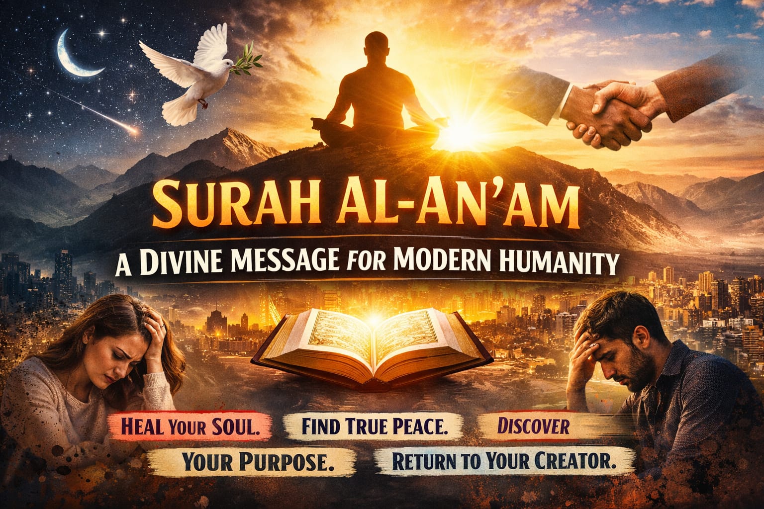“The Chapter That Could Save Humanity: Surah Al-An‘am and the Truth We’re All Running From”