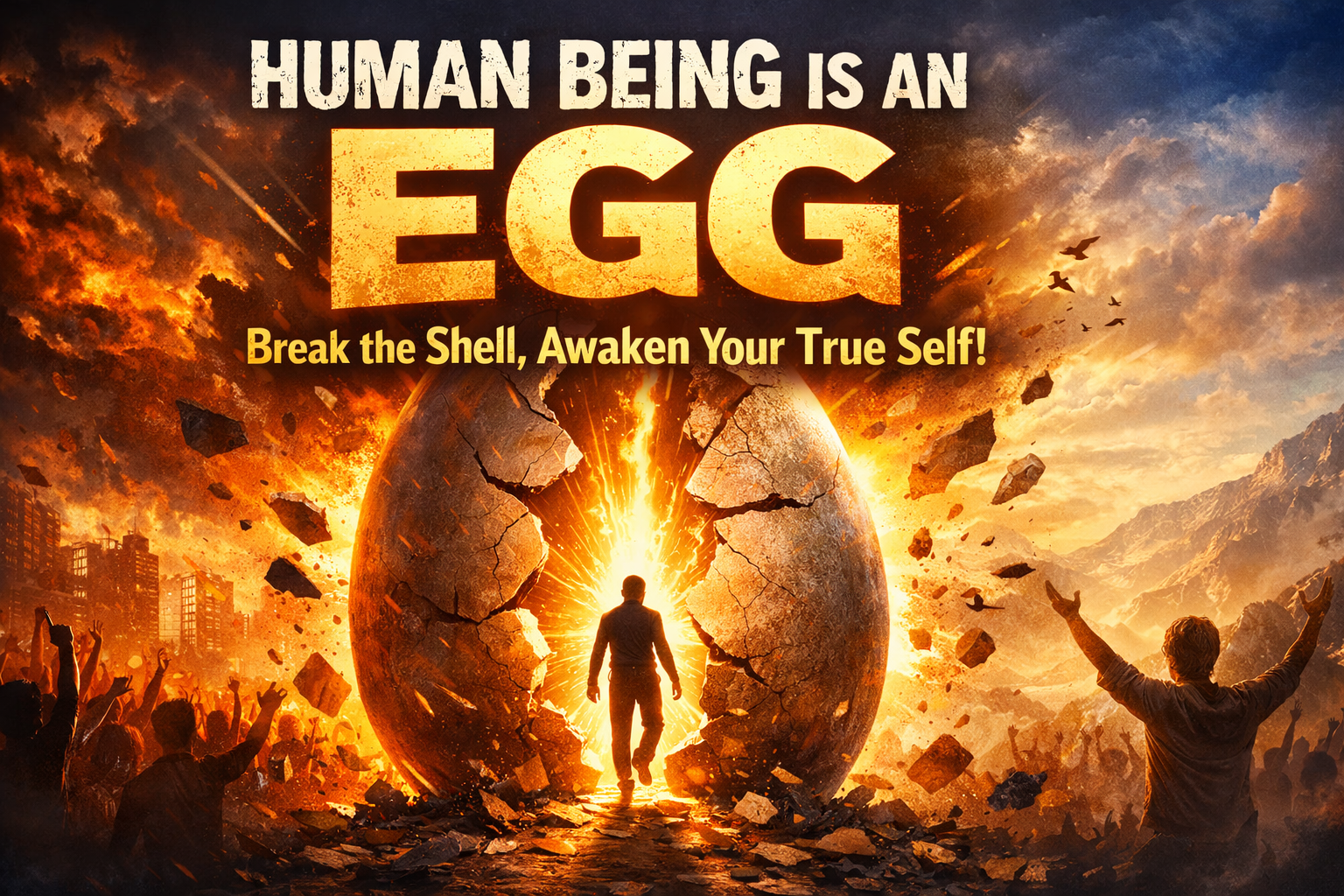 “Human Being Is an Egg: If You Haven’t Broken Your Shell, You Were Never Really Born”