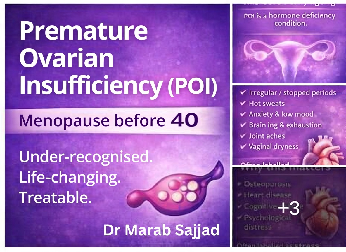 Premature Ovarian Insufficiency: Understanding Early Menopause and How to Take Control