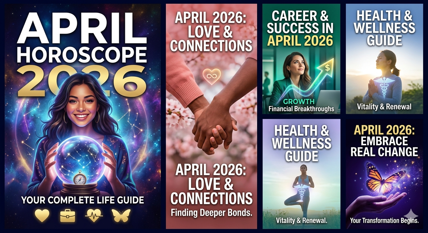 April Horoscope 2026: A Complete Life Guide for Love, Career, Health and Real Change”