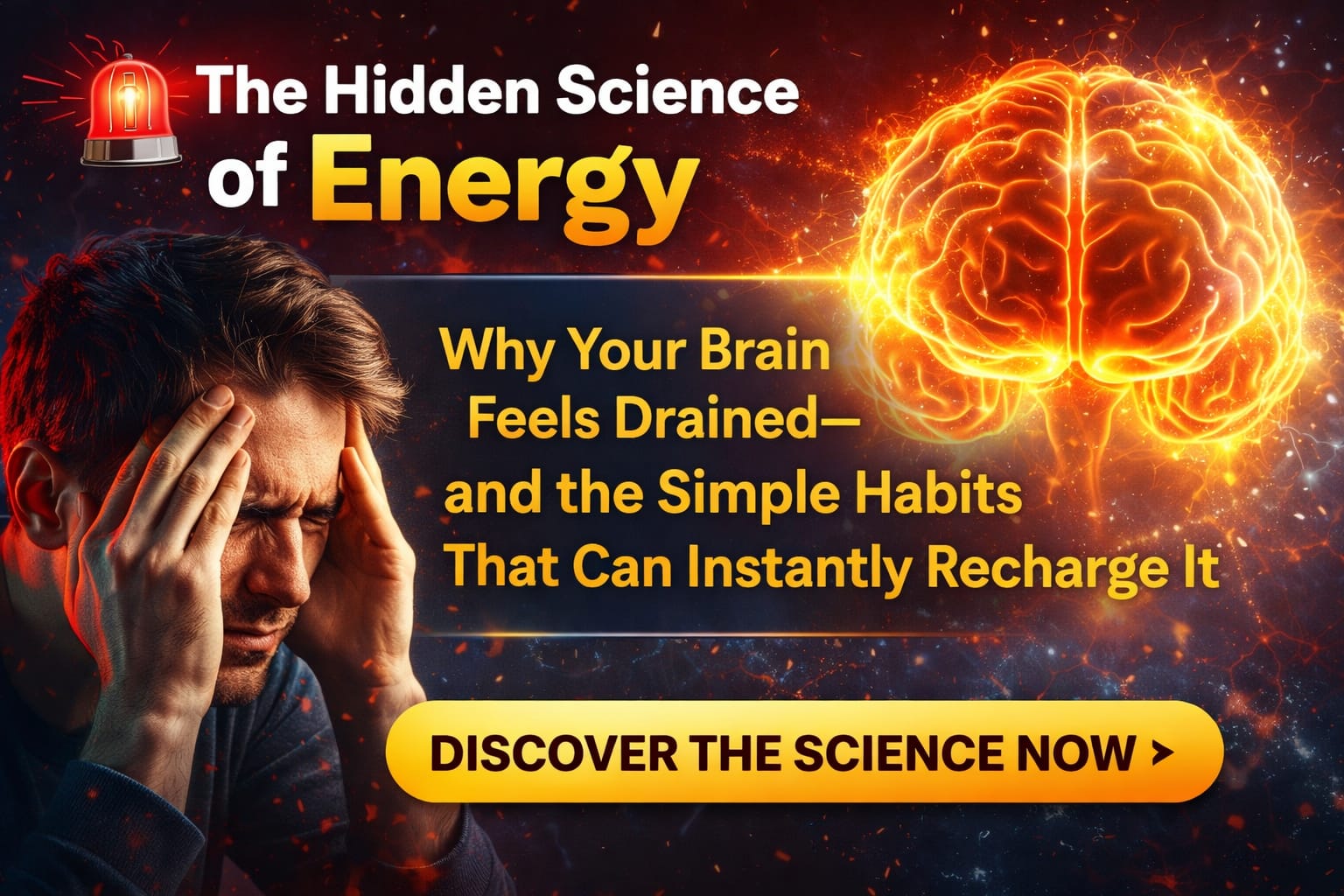 The Hidden Science of Energy: Why Your Brain Feels Drained—and the Simple Habits That Can Instantly Recharge It