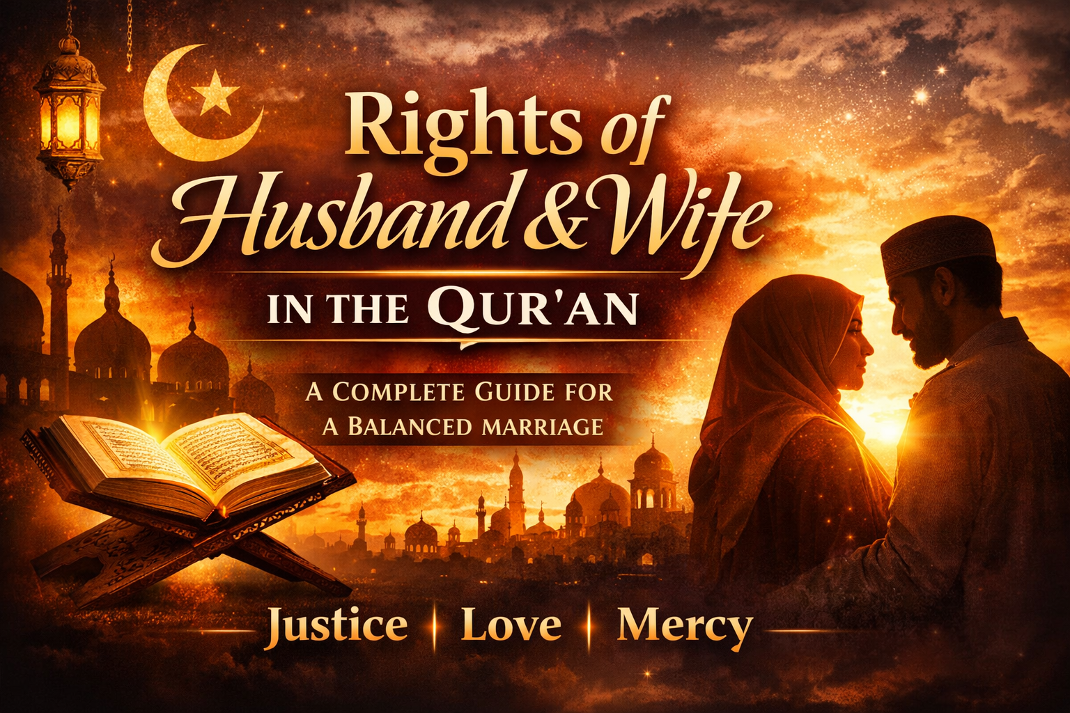 Rights of Husband and Wife) in the Qur’an: A Balanced Approach.